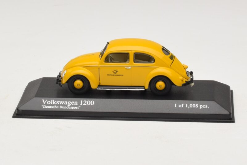 Volkswagen 1200 Export Deutsche Bundespost Minichamps 1:43 Volkswagen 1200 Export Deutsche Bundespost Minichamps 1:43 431051292 Metalas
