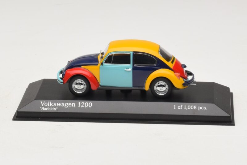 Volkswagen 1200 Harlekin Minichamps 1:43 Volkswagen 1200 Harlekin Minichamps 1:43 400057102 Metalas