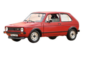 Volkswagen Golf GTI Mk1 Raudonas Norev 1:18 188472 Metalas