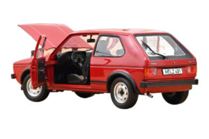 Volkswagen Golf GTI Mk1 Raudonas Norev 1:18 188472 Metalas - nuotrauka 2 iš 3