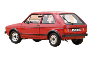 Volkswagen Golf GTI Mk1 Raudonas Norev 1:18 188472 Metalas - nuotrauka 3 iš 3