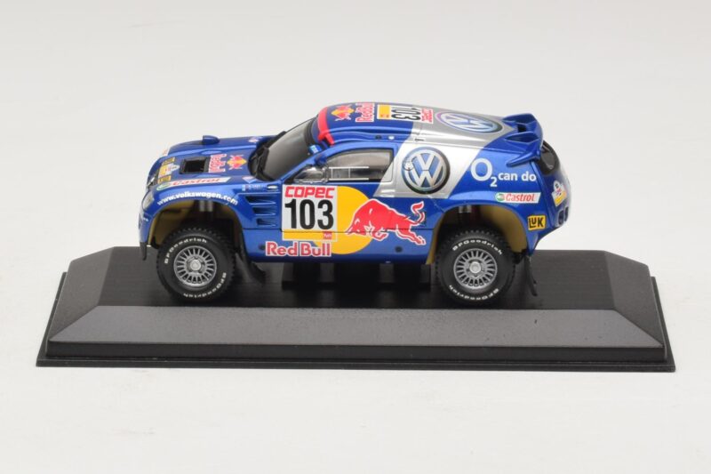 Volkswagen Race Touareg #103 B. Saby / R. Perin Winner Rally Por Las Pampas 2005 Pakaitinė Dėžė Minichamps 1:43 Volkswagen Race Touareg #103 B. Saby / R. Perin Winner Rally Por Las Pampas 2005 Pakaitinė Dėžė Minichamps 1:43 436055303-R1