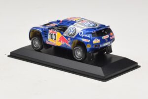 Volkswagen Race Touareg #103 B. Saby / R. Perin Winner Rally Por Las Pampas 2005 Pakaitinė Dėžė Minichamps 1:43 436055303-R1  - nuotrauka 3 iš 4