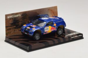 Volkswagen Race Touareg Red Bull #224 B. Saby / Stevenson Dakar Rally 2005 Minichamps 1:43 436045324 Metalas - nuotrauka 2 iš 5