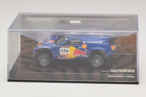 Volkswagen Race Touareg Red Bull #224 B. Saby / Stevenson Dakar Rally 2005 Minichamps 1:43 436045324 Metalas - nuotrauka 4 iš 5