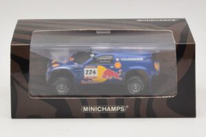 Volkswagen Race Touareg Red Bull #224 B. Saby / Stevenson Dakar Rally 2005 Minichamps 1:43 436045324 Metalas - nuotrauka 5 iš 5