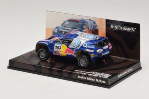 Volkswagen Race Touareg Red Bull #307 B. Saby / M. Perin Dakar Rally 2005 Minichamps 1:43 436055307 Metalas - nuotrauka 3 iš 5