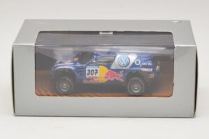 Volkswagen Race Touareg Red Bull #307 Platintojo Leidimas 2005 Minichamps 1:43 7LO099400PD307 Metalas - nuotrauka 5 iš 5