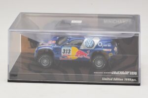 Volkswagen Race Touareg Red Bull #313 J. Kankkunen / J. Repo Dakar Rally 2005 Minichamps 1:43 436055313 Metalas - nuotrauka 4 iš 5