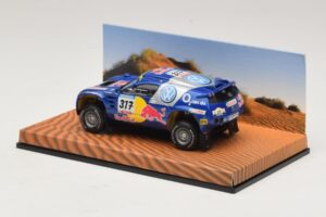 Volkswagen Race Touareg Red Bull #317 Platintojo Leidimas 2005 Minichamps 1:43 7LO099400PD317 Metalas - nuotrauka 3 iš 5