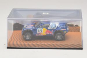 Volkswagen Race Touareg Red Bull #317 Platintojo Leidimas 2005 Minichamps 1:43 7LO099400PD317 Metalas - nuotrauka 4 iš 5