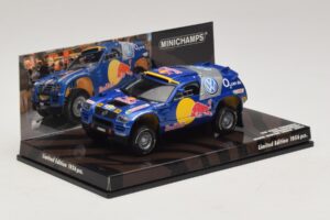 Volkswagen Race Touareg Red Bull Presentation Essen Motor Show 2004 Minichamps 1:43 436045300 Metalas - nuotrauka 2 iš 5