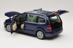 Volkswagen Sharan Blue Metallic Minichamps 1:18 110051000 Metalas - nuotrauka 7 iš 8