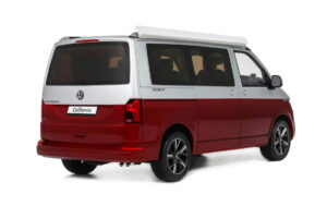 Volkswagen T6.1 California Ocean Tornado Red / Reflex Silver Otto 1:18 OT1342 Derva - nuotrauka 2 iš 5