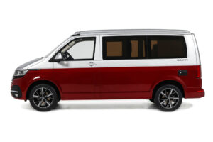 Volkswagen T6.1 California Ocean Tornado Red / Reflex Silver Otto 1:18 OT1342 Derva - nuotrauka 3 iš 5