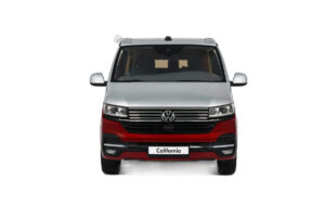Volkswagen T6.1 California Ocean Tornado Red / Reflex Silver Otto 1:18 OT1342 Derva - nuotrauka 4 iš 5
