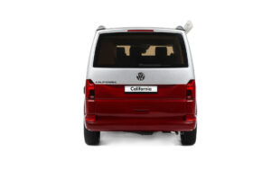 Volkswagen T6.1 California Ocean Tornado Red / Reflex Silver Otto 1:18 OT1342 Derva - nuotrauka 5 iš 5