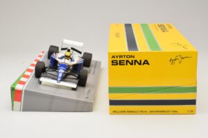 Williams FW16 Renault #2 A. Senna San Marino GP 1994 Minichamps 1:18 543941833 Metalas - nuotrauka 7 iš 7