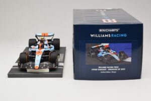 Williams Racing FW45 #2 L. Sargeant Singapore GP 2023 Minichamps 1:18 117231602 Metalas - nuotrauka 7 iš 7