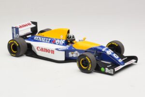 Williams Renault FW15C #0 D. Hill 1993 Minichamps 1:18 180930000 Metalas - nuotrauka 4 iš 7