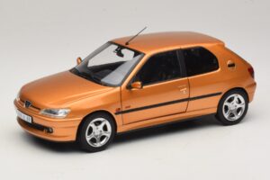 Peugeot 306 S16 Blaze Yellow Norev 1:18 184940 Metalas