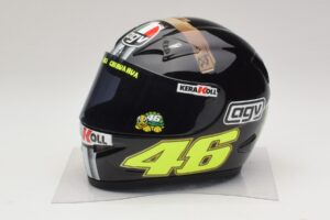 Šalmas AGV V. Rossi MotoGP Jerez Test 2007 Minichamps 1:2 Šalmas AGV V. Rossi MotoGP Jerez Test 2007 Minichamps 1:2 327070046 Metalas