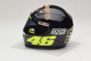 Šalmas AGV V. Rossi MotoGP Jerez Test 2007 Minichamps 1:2 327070046 Metalas - nuotrauka 2 iš 7
