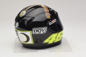 Šalmas AGV V. Rossi MotoGP Jerez Test 2007 Minichamps 1:2 327070046 Metalas - nuotrauka 4 iš 7