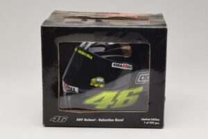 Šalmas AGV V. Rossi MotoGP Jerez Test 2007 Minichamps 1:2 327070046 Metalas - nuotrauka 7 iš 7