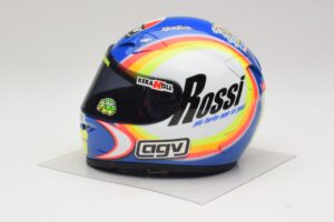Šalmas AGV V. Rossi MotoGP Sepang 2005 Minichamps 1:2 327050066 Metalas - nuotrauka 2 iš 8