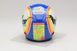 Šalmas AGV V. Rossi MotoGP Sepang 2005 Minichamps 1:2 327050066 Metalas - nuotrauka 4 iš 8