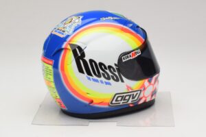 Šalmas AGV V. Rossi MotoGP Sepang 2005 Minichamps 1:2 327050066 Metalas - nuotrauka 5 iš 8