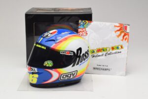 Šalmas AGV V. Rossi MotoGP Sepang 2005 Minichamps 1:2 327050066 Metalas - nuotrauka 7 iš 8
