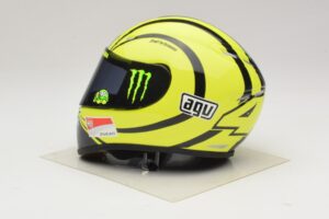 Šalmas AGV V. Rossi MotoGP Valencia Test 2009 Minichamps 1:2 327100066 Metalas - nuotrauka 2 iš 7