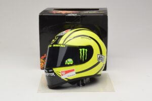 Šalmas AGV V. Rossi MotoGP Valencia Test 2009 Minichamps 1:2 327100066 Metalas - nuotrauka 6 iš 7