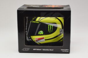 Šalmas AGV V. Rossi MotoGP Valencia Test 2009 Minichamps 1:2 327100066 Metalas - nuotrauka 7 iš 7