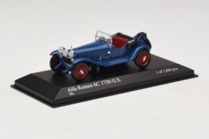 Alfa Romeo 6C 1750 G.S. Mėlynas Minichamps 1:43 400120431 Metalas - nuotrauka 2 iš 5