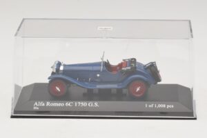 Alfa Romeo 6C 1750 G.S. Mėlynas Minichamps 1:43 400120431 Metalas - nuotrauka 4 iš 5