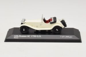 Alfa Romeo 6C 1750 G.S. Baltas Minichamps 1:43 Alfa Romeo 6C 1750 G.S. Baltas Minichamps 1:43 400120430 Metalas