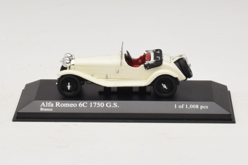 Alfa Romeo 6C 1750 G.S. Baltas Minichamps 1:43 Alfa Romeo 6C 1750 G.S. Baltas Minichamps 1:43 400120430 Metalas