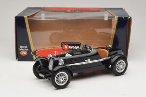 Alfa Romeo 8C Monza Juodas Bburago 1:18 3014-P1 Metalas - nuotrauka 6 iš 6