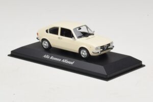Alfa Romeo Alfasud Baltas Maxichamps 1:43 940120101 Metalas - nuotrauka 3 iš 5