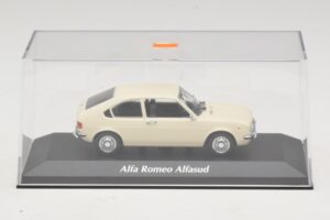 Alfa Romeo Alfasud Baltas Maxichamps 1:43 940120101 Metalas - nuotrauka 4 iš 5