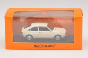 Alfa Romeo Alfasud Baltas Maxichamps 1:43 940120101 Metalas - nuotrauka 5 iš 5