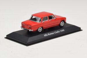 Alfa Romeo Giulia 1600 Raudonas Maxichamps 1:43 940120901 Metalas - nuotrauka 2 iš 5