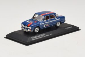 Alfa Romeo Giulia Europa-Testfahrt Sizilien-Hammerfest Minichamps 1:43 400120905 Metalas - nuotrauka 2 iš 5