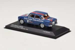 Alfa Romeo Giulia Europa-Testfahrt Sizilien-Hammerfest Minichamps 1:43 400120905 Metalas - nuotrauka 3 iš 5