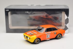 Alfa Romeo GTA 1300 Junior #83 Jagermeister R. Maschke DRM 1972 Minichamps 1:18 155721283 Metalas - nuotrauka 6 iš 6