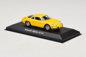 Alpine A110 Geltonas Maxichamps 1:43 940113601 Metalas - nuotrauka 3 iš 5