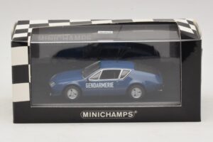 Alpine A310 Gendarmerie Police France Minichamps 1:43 400113590 Metalas - nuotrauka 5 iš 5
